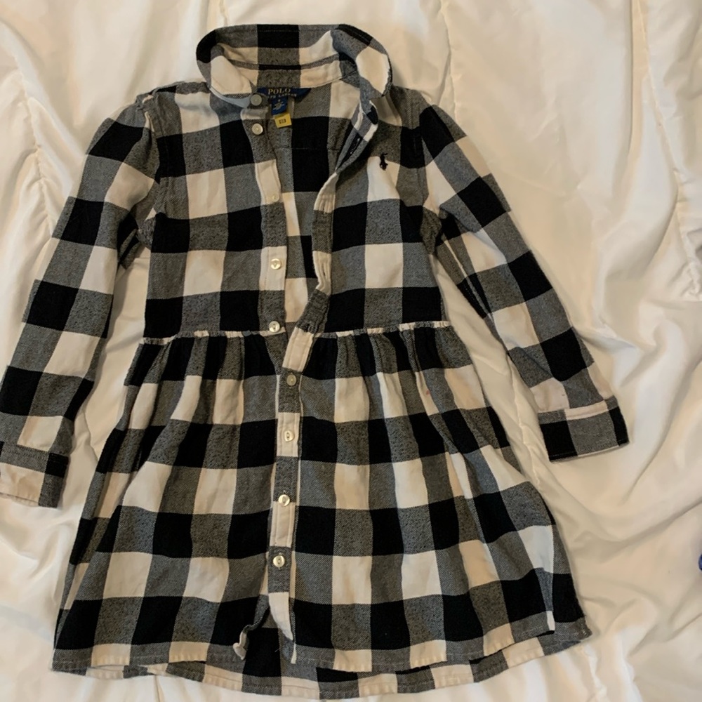 Polo Ralph Lauren plaid cotton dress